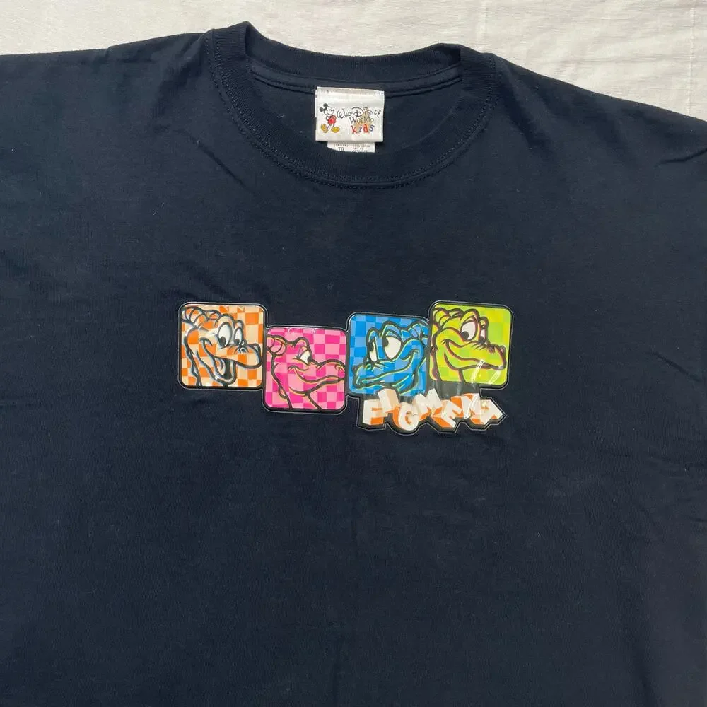 Vintage Walt Disney World Figment Shirt Size XL Kids Youth